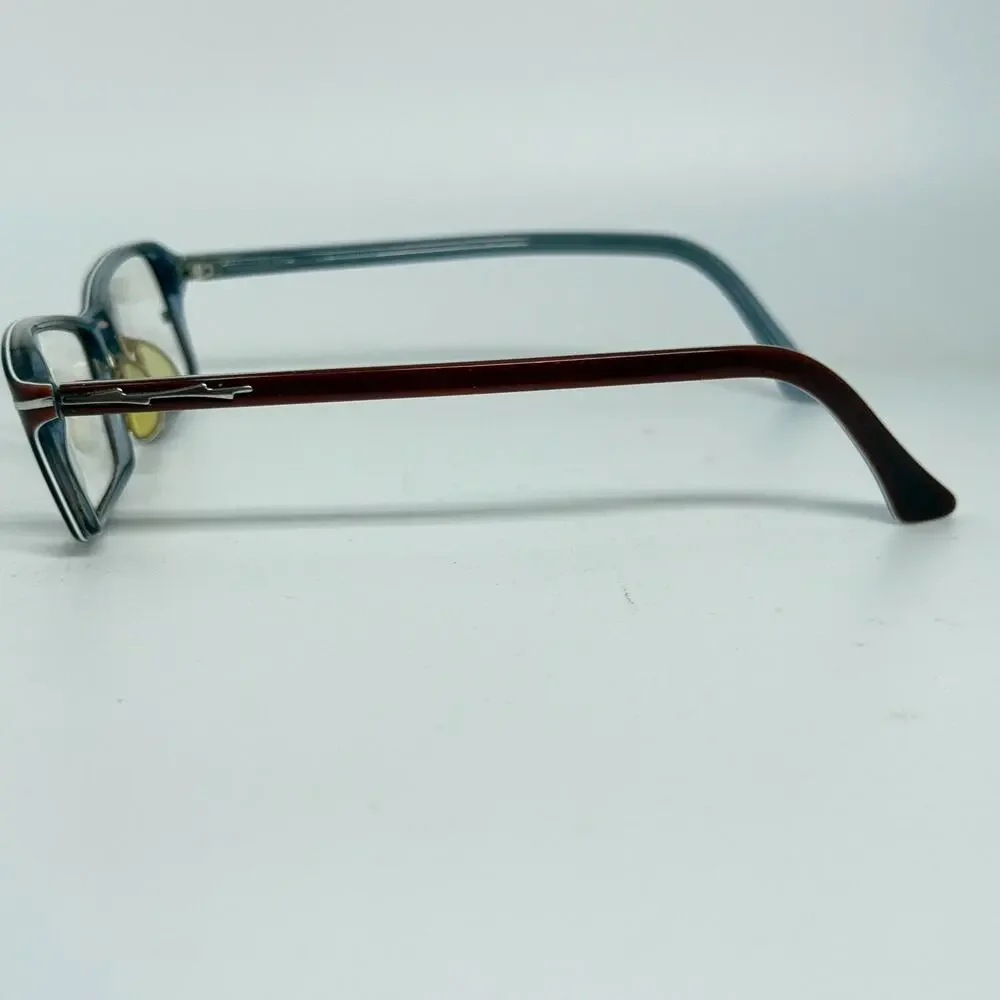 Prodesign Denmark Eyeglasses Frames 1640 1 Blue Brown‎ H18059